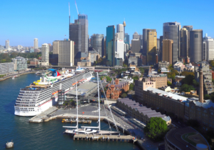 Sydney / The Rocks mit Cruise Terminal