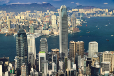 Blick vom Victoria Peak / Hong Kong / Volksrepublik China