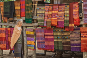 Dorf der Thai bei Muang Ngoi Neua