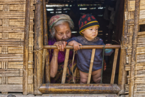 Dorf der Khmu bei Muong Ngoi Neua