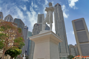Sir Stamford Raffles Denkmal