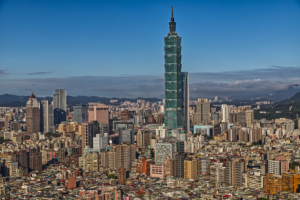 Taipeh / Skyline mit Taipeh 101