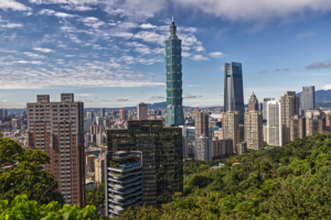 Taipeh / Skyline mit Taipeh 101