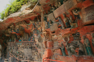 Chongqing / Dazu / Schatzkammerberg