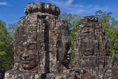 Figurentürme / Bayon / Angkor Thom / Angkor / Kambodscha